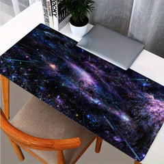 Space Galaxy Landscape Mouse Pad HD Office Gaming Accessories Non Slip Sewn Edge