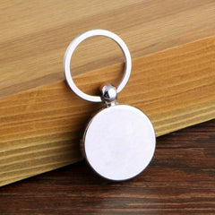 Men's Compass Tire Shape Pendant Keychain for Car Keys