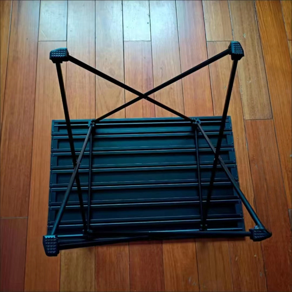 Outdoor Folding Table Picnic Camping Beach Aluminum Alloy Roll Up