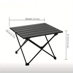 Outdoor Folding Table Picnic Camping Beach Aluminum Alloy Roll Up