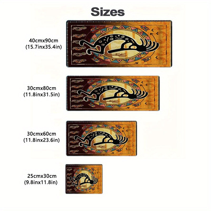 Kokopelli Mouse Pad Soft Non Slip Rubber Base for Office Computer Laptop Gaming