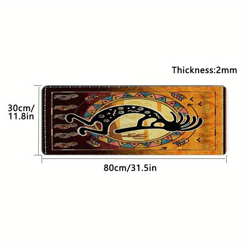 Kokopelli Mouse Pad Soft Non Slip Rubber Base for Office Computer Laptop Gaming