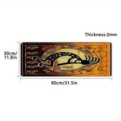 Kokopelli Mouse Pad Soft Non Slip Rubber Base for Office Computer Laptop Gaming