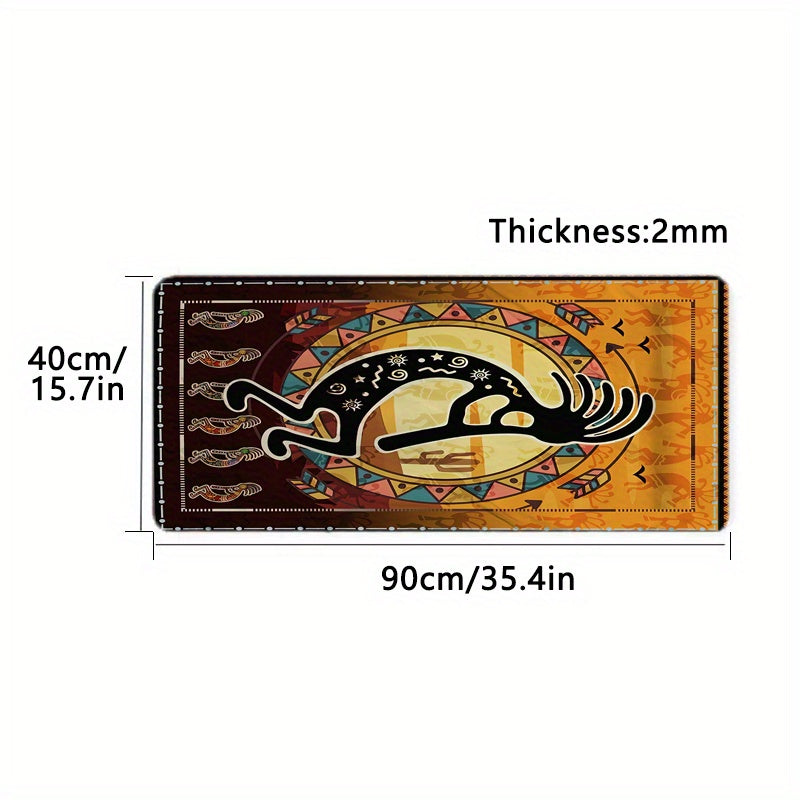 Kokopelli Mouse Pad Soft Non Slip Rubber Base for Office Computer Laptop Gaming