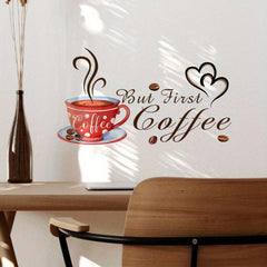 Coffee Decal Wall Sticker for Kitchen Background Decoration