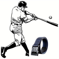 Baseball Softball Belt Wear-resistant Waist Belt Outdoor Sports