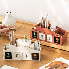 Large Capacity Pen Holder Makeup Brush Display Storage Container
