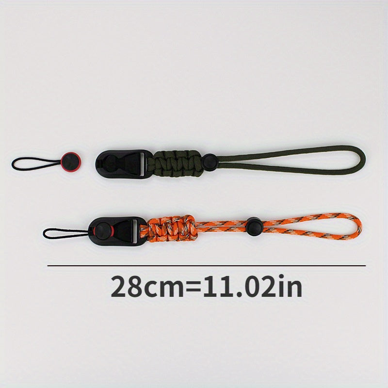 Adjustable Strap Lanyard Keychain for Outdoor Camping
