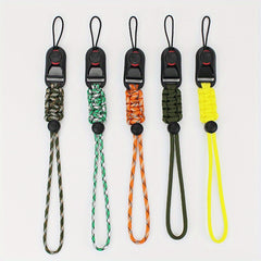 Adjustable Strap Lanyard Keychain for Outdoor Camping