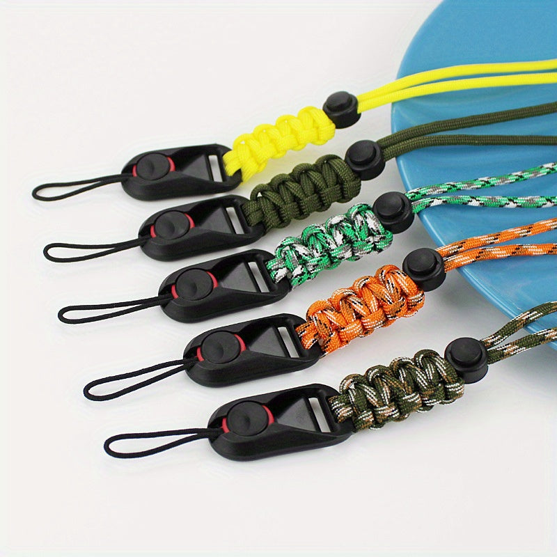 Adjustable Strap Lanyard Keychain for Outdoor Camping
