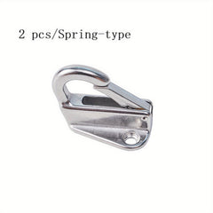 2pcs 316 Stainless Steel Marine Hardware Yacht Accessories Hook