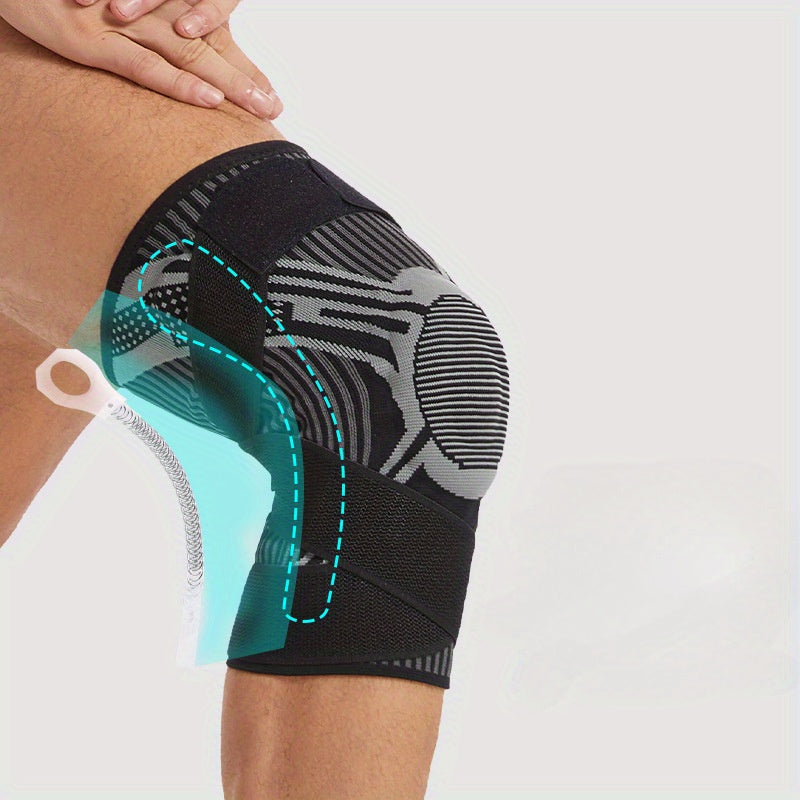 Sports Knee Pads For Men Women Autumn Silicone Basketball Knee Pads