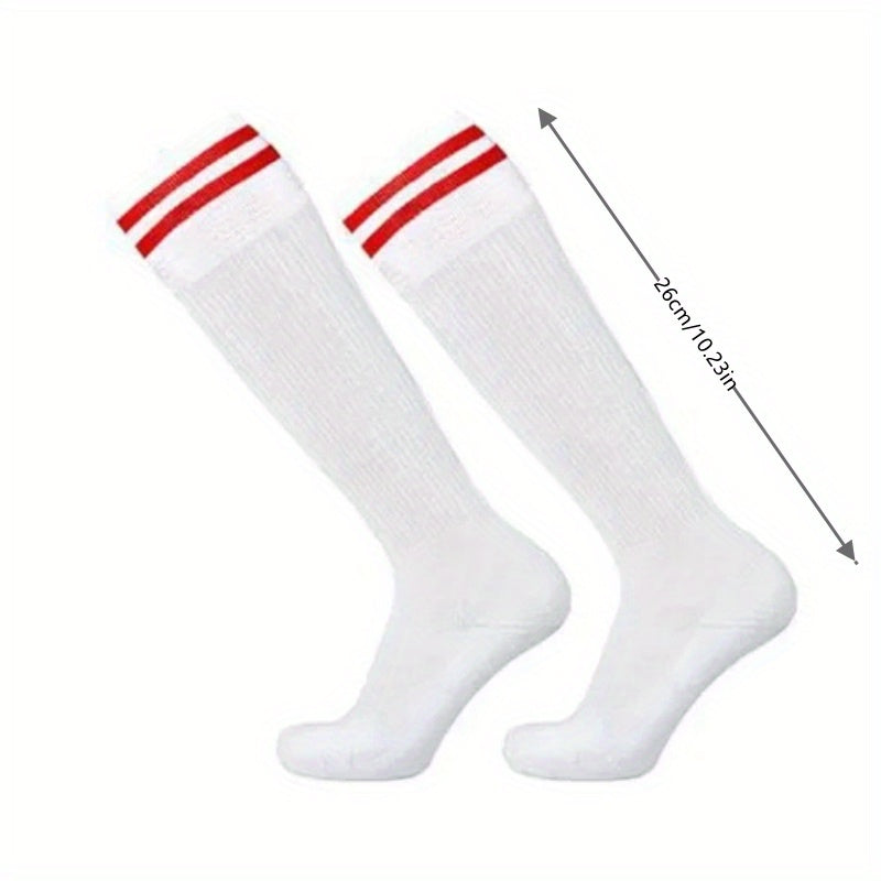 Teenager's Knee High Sport Socks, Sweat Absorbing & Comfy