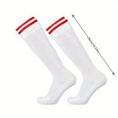 Teenager's Knee High Sport Socks, Sweat Absorbing & Comfy