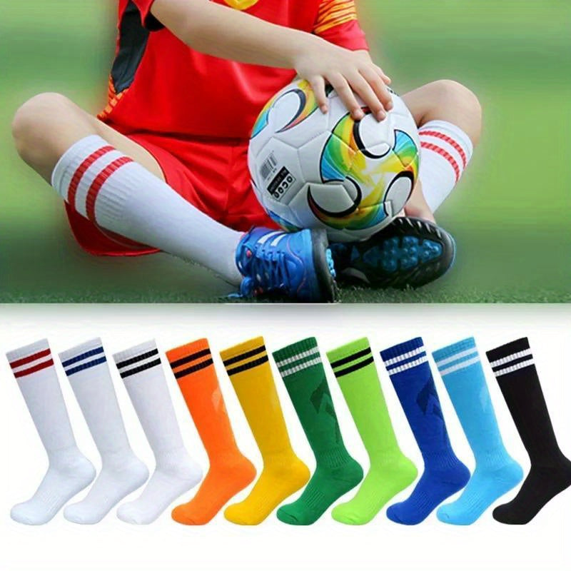 Teenager's Knee High Sport Socks, Sweat Absorbing & Comfy