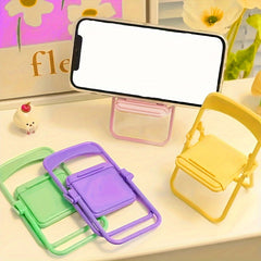 4pcs Macaroon Mobile Phone Stand Decoration