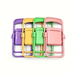 4pcs Macaroon Mobile Phone Stand Decoration