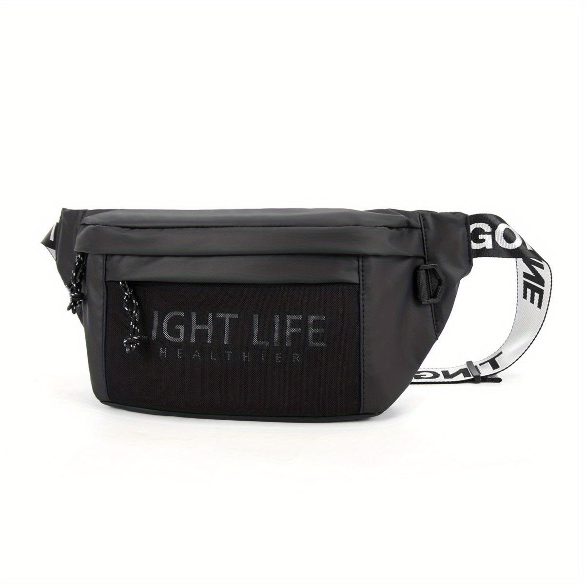 Men's Large Capacity Waist Bag Single Shoulder Chest Bag for Mountain Biking