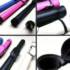 Portable Double Hole Billiard Rod Storage Bag