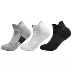 3 Pairs Teenage Mid Crew Sport Socks - Sweat Absorbing, Comfy, Breathable