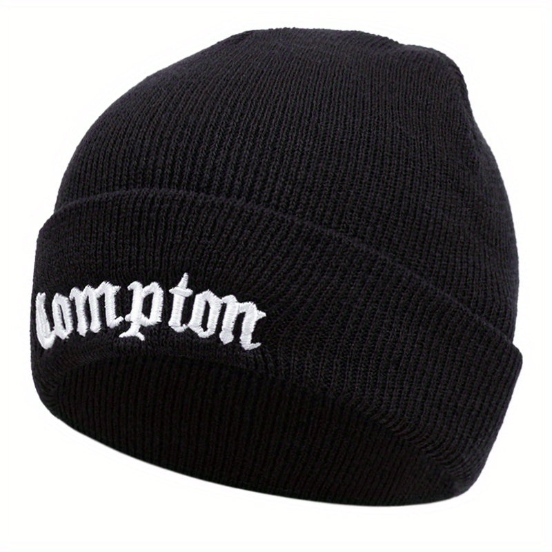Winter Knitted Beanie Hat Ear Protection Warm Hat for Outdoor Cycling Skiing