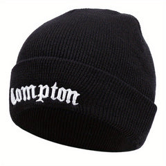Winter Knitted Beanie Hat Ear Protection Warm Hat for Outdoor Cycling Skiing