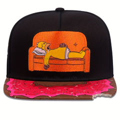 Cartoon Baseball Cap Outdoor Sun Hat For Cycling Fishing