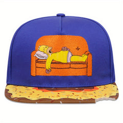 Cartoon Baseball Cap Outdoor Sun Hat For Cycling Fishing