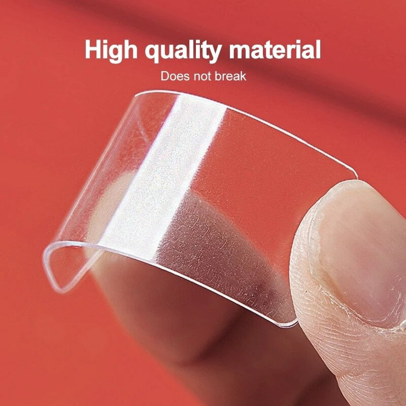 60pcs Party Balloon Decorations Tape Transparent Reusable Waterproof Sticker