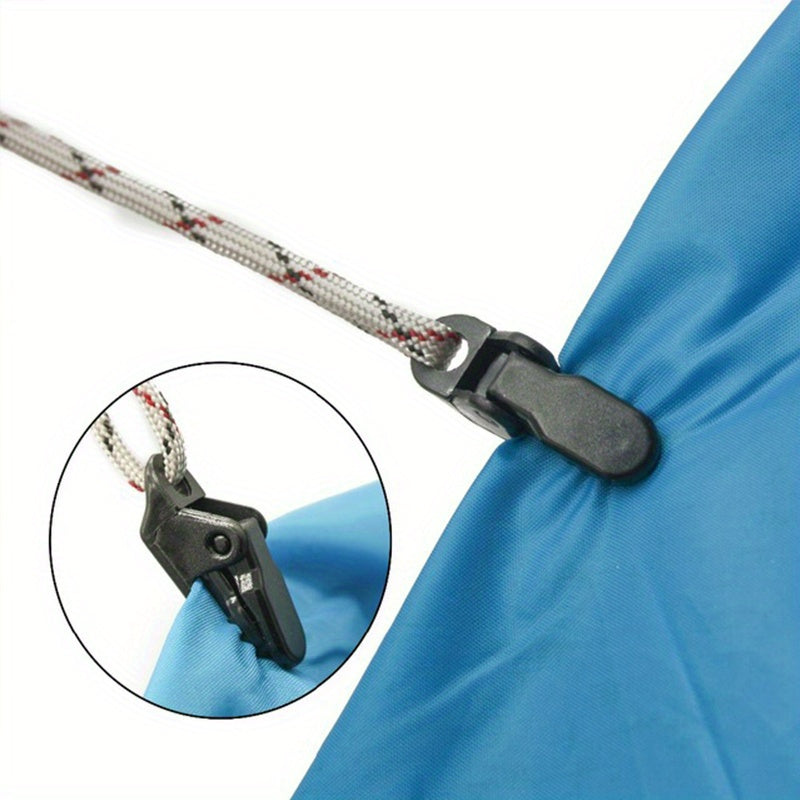 3pcs Durable Tarp Clips Strong Plastic Clips For Tent & Awning