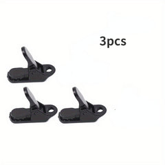 3pcs Durable Tarp Clips Strong Plastic Clips For Tent & Awning