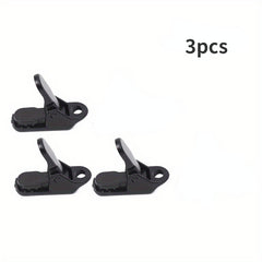 3pcs Durable Tarp Clips Strong Plastic Clips For Tent & Awning