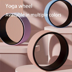 Solid TPE Yoga Wheel for Back Bending Training