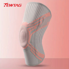 Silicone Knee Pads - Shock Absorption - Running Fitness Support