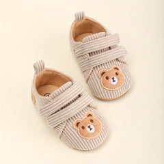 Bear Sneakers for Baby Boys Lightweight Non Slip Shoes for Walking