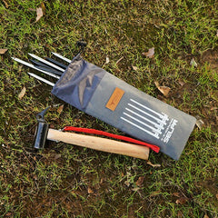 Tent Peg Storage Bag Oxford Ground Nail Stake Pouch 7.87inch