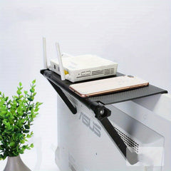 Adjustable TV Screen Top Shelf Computer Monitor Desktop Storage Rack