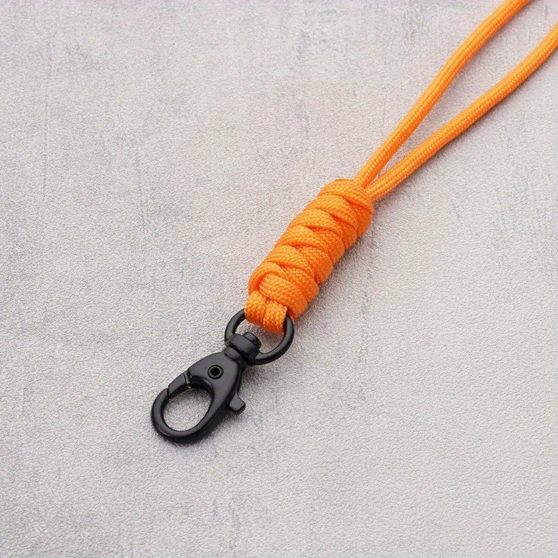 Emergency Survival Backpack Key Ring Cord Lanyard