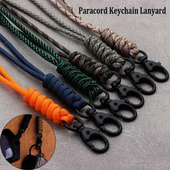 Emergency Survival Backpack Key Ring Cord Lanyard