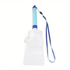 Outdoor Water Filter Kit Personal Straw Filter Emergency Survival Purifier