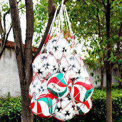 Large Capacity Mesh Sports Ball Bag for Volleyball Soccer Basketball