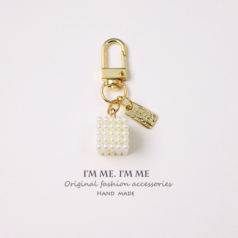 DIY Bowknot Rose Keychain Decoration For Keys Backpacks Wallets