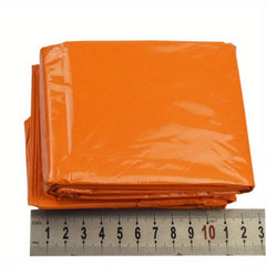 PE Insulated Emergency Sleeping Bag Orange Outdoor