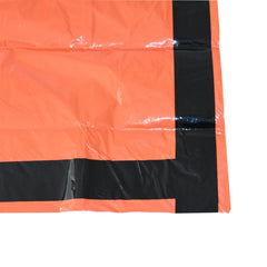 PE Insulated Emergency Sleeping Bag Orange Outdoor