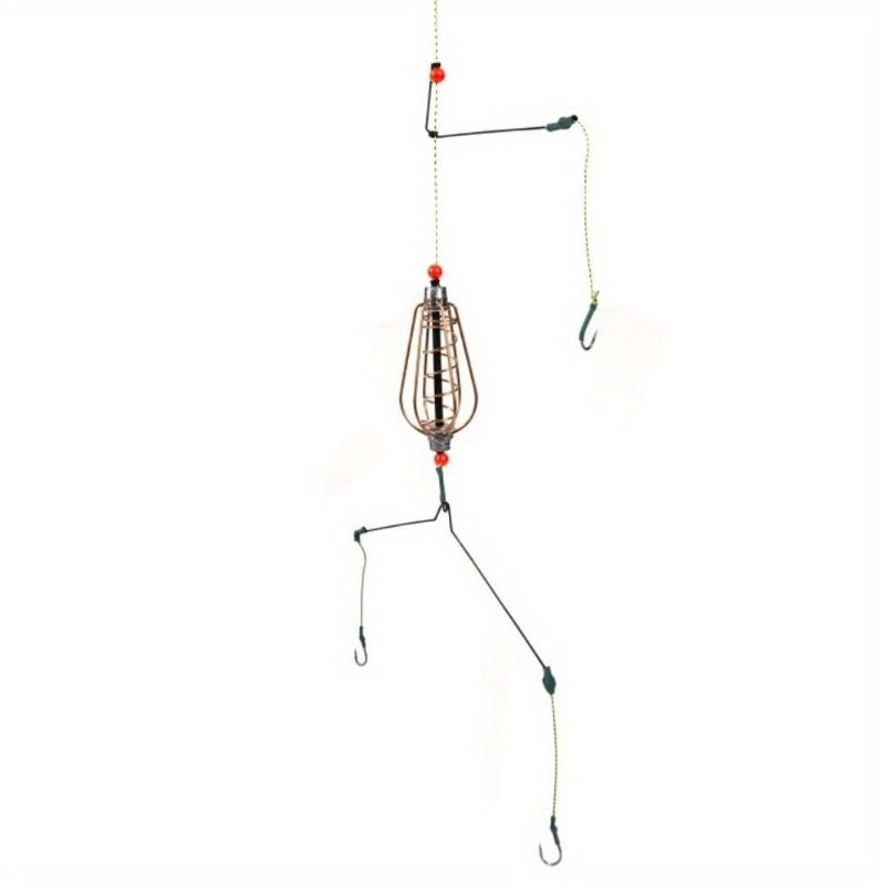 1pc Fishing Bait Cage Copper Basket Carp Tackle