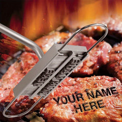 1pc BBQ Branding Iron 55 Letters DIY Barbecue Tool Letter Printed BBQ