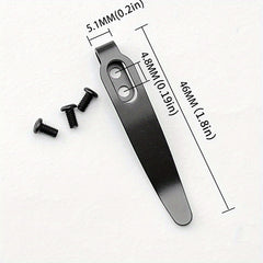 Stainless Steel Folding Clip DIY Parts for Making