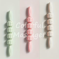 3 Balls 4 Balls Yoga Massage Roller Solid Manual Massage Stick