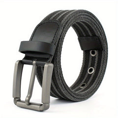 Men's Nylon Belt Pin Buckle Outdoor Leisure Belt