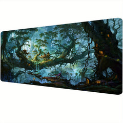 Forest Mouse Pad Game Desk Mat for Office